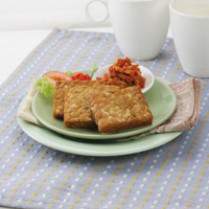 Cara membuat Tempe Penyet Sambal Jeruk - Resep Masakan Rumahan