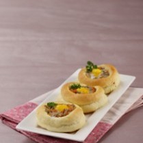 Cara membuat Roti Kentang Ayam Telur - Resep Masakan Rumahan