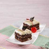 Cara membuat Cake Cokelat Lapis Krim Kopi - Resep Masakan Rumahan