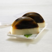 Cara membuat Puding Susu Kedelai Lapis Cincau - Resep Masakan Rumahan