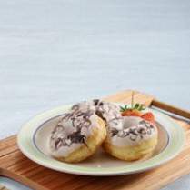 Cara membuat Donat Kentang Marmer - Resep Masakan Rumahan