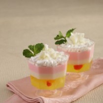 Cara membuat Puding Gelas Buah Campur - Resep Masakan Rumahan