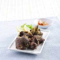 Cara membuat Hati Goreng Daun Kunyit - Resep Masakan Rumahan