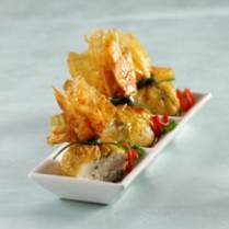 Cara membuat Ekado Bayam Kembang Tahu - Resep Masakan Rumahan