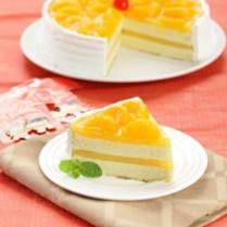 Cara membuat Cake Lapis Jeruk Mandarin - Resep Masakan Rumahan
