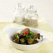Cara membuat Hati Ampela Bumbu Kuning - Resep Masakan Rumahan