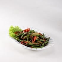 Cara membuat Kacang Panjang Tumis Taosi - Resep Masakan Rumahan