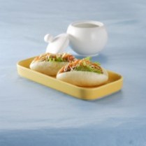 Cara membuat Bakpao Stik Ayam Ala Sandwich - Resep Masakan Rumahan