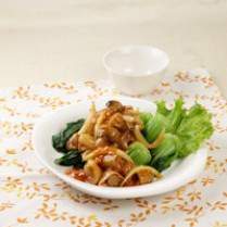 Cara membuat Pokcoy Saus Jamur Pedas - Resep Masakan Rumahan