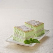 Cara membuat Cake Pandan Lapis Vla - Resep Masakan Rumahan