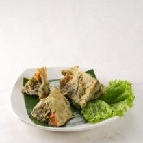 Cara membuat Pepes Telur Sawi Asin - Resep Masakan Rumahan