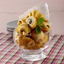 Cara membuat Pai Cokelat Keju Gulung - Resep Masakan Rumahan