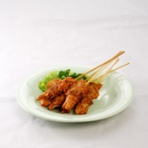 Cara membuat Sate Ayam Bumbu Rendang - Resep Masakan Rumahan