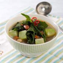 Cara membuat Sayur Asam Daun Labu - Resep Masakan Rumahan