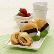 Cara membuat Donat Talas Isi Kacang - Resep Masakan Rumahan