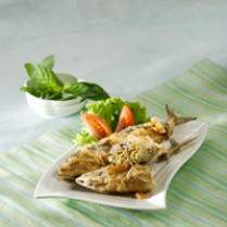 Cara membuat Kembung Isi Aroma Kemangi - Resep Masakan Rumahan