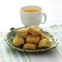 Cara membuat Mochi Kentang Bubuk Kedelai - Resep Masakan Rumahan
