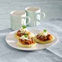 Cara membuat Pancake Kentang Bolognaise - Resep Masakan Rumahan
