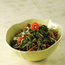 Cara membuat Daun Singkong Tumis Rebon - Resep Masakan Rumahan