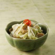 Cara membuat Tumis Jamur Dan Sawi Putih - Resep Masakan Rumahan