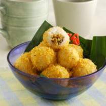 Cara membuat Serundeng Ayam Isi Ayam - Resep Masakan Rumahan