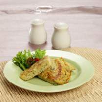 Cara membuat Telur Dadar Tempe - Resep Masakan Rumahan