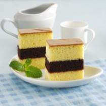 Cara membuat Cake Jeruk Lapis Cokelat - Resep Masakan Rumahan