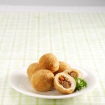 Cara membuat Roti Goreng Daging Printil - Resep Masakan Rumahan
