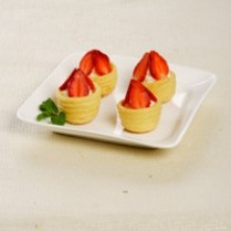 Cara membuat Sus Krim Stroberi - Resep Masakan Rumahan