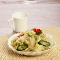 Cara membuat Oseng-Oseng Kembang Kol Dan Soun - Resep Masakan Rumahan