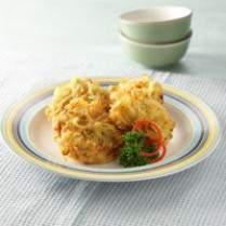 Cara membuat Bakwan Misoa Teri Nasi - Resep Masakan Rumahan