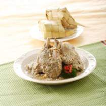 Cara membuat Opor Ayam Kering - Resep Masakan Rumahan