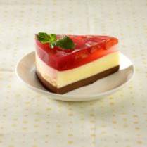 Cara membuat Puding Cokelat Jeruk Stroberi - Resep Masakan Rumahan