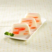 Cara membuat Puding Leci Lapis Jeli - Resep Masakan Rumahan
