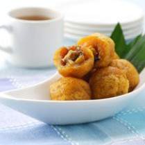Cara membuat Ubi Goreng Isi Pisang - Resep Masakan Rumahan