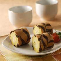 Cara membuat Bolu Gulung Batik Keju - Resep Masakan Rumahan