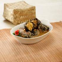Resep Buntil Daun Singkong