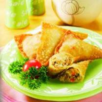Cara membuat Pangsit Isi Goreng - Resep Masakan Rumahan