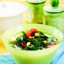 Cara membuat Sayur Daun Singkong Bumbu Rebon - Resep Masakan Rumahan