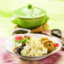 Cara membuat Lontong Balap - Resep Masakan Rumahan