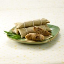 Cara membuat Lepet Singkong Manis Kacang Merah - Resep Masakan Rumahan