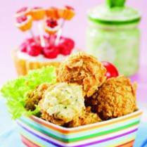 Cara membuat Kroket Ayam Cornflake - Resep Masakan Rumahan