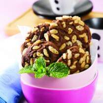 Cara membuat Biskuit Cokelat Rice Crispy - Resep Masakan Rumahan
