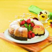 Cara membuat Cake Cokelat Stroberi - Resep Masakan Rumahan