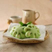 Cara membuat Bakpao Pandan Kelapa - Resep Masakan Rumahan
