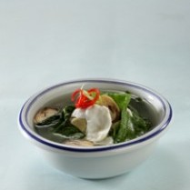 Cara membuat Sup Bayam Telur Asin - Resep Masakan Rumahan