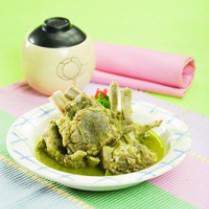 Cara membuat Masak Hijau Iga Kambing - Resep Masakan Rumahan