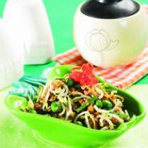 Cara membuat Tumis Taoge Oncom - Resep Masakan Rumahan