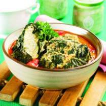 Cara membuat Tahu Bungkus Daun Singkong - Resep Masakan Rumahan