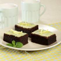 Cara membuat Brownis Toping Lemon - Resep Masakan Rumahan